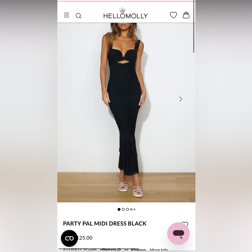 Hello Molly Party Pal Midi Dress